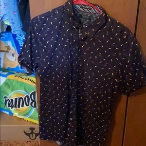 Ted Baker Toucan Button Up Size 4